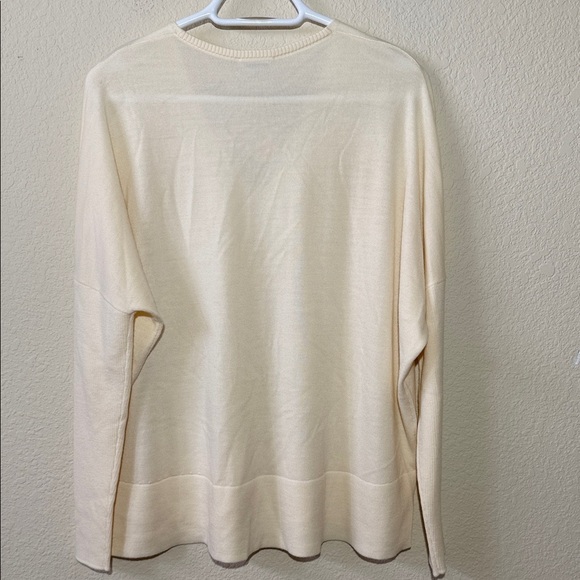AKRIS Punto Virgin wool V neck Pullover Signature - Picture 5 of 12